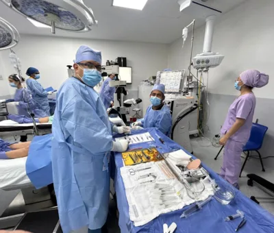 Realiza UMAE Hospital de Especialidades en IMSS Guanajuato primera jornada de cirugía de catarata