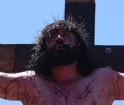 Purísima del Rincón vive La Judea en pleno Viernes Santo