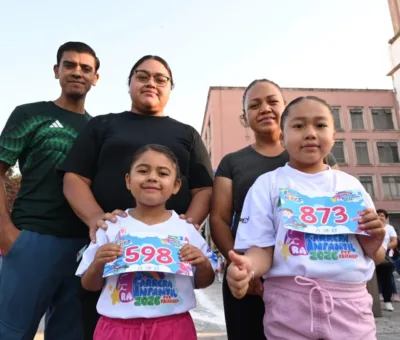PARTICIPAN MÁS DE MIL 500 EN CARRERA INFANTIL DE FESTIVAL DE LA NIÑEZ