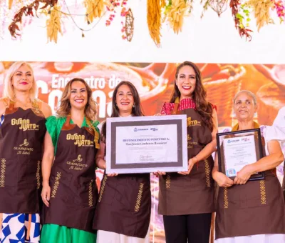 Reconoce Libia Dennise legado familiar culinario en la 14ª Edición del Encuentro de Cocina Tradicional de Guanajuato