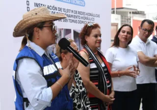 AVANZA MODERNIZACIÓN DE LA RED DE AGUA EN LA COLONIA LAS REYNAS