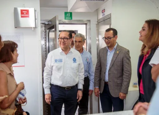 SSG impulsa la salud de la población “Dr. Vagón, El Tren de la Salud” de la Fundación Grupo México