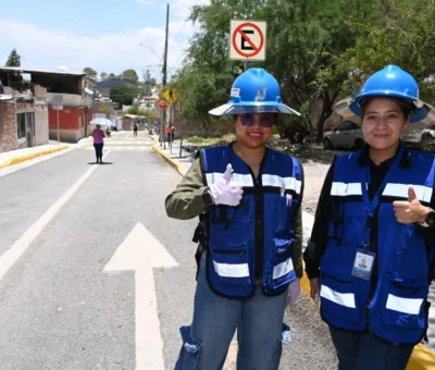 IMPULSAN OBRAS DE INFRAESTRUCTURA EN LO DE JUÁREZ