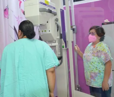 Protege IMSS Guanajuato a mujeres en jornada de mastografía en el HGSZ no. 15 en Moroleón