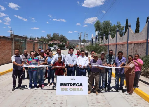Continúa entrega de paquete de obras en Manuel Doblado