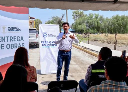 En Manuel Doblado se da continuidad a las obras a través de proyectos pensados en el desarrollo de la Ciudad