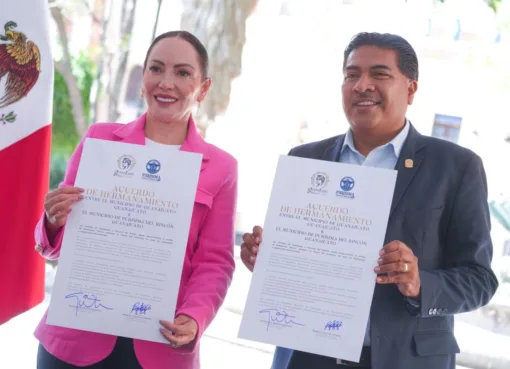 Purísima del Rincón y Guanajuato capital, se hermanan oficialmente