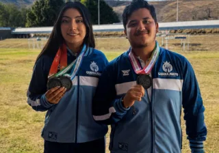 Platas y bronce en tiro deportivo