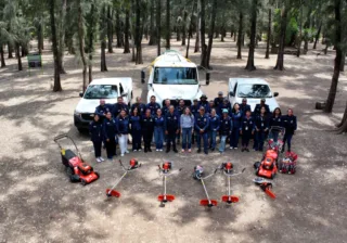 REFUERZA PARQUE METROPOLITANO EL CUIDADO DE SUS ÁREAS VERDES CON NUEVAS UNIDADES