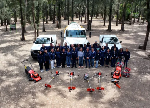 REFUERZA PARQUE METROPOLITANO EL CUIDADO DE SUS ÁREAS VERDES CON NUEVAS UNIDADES