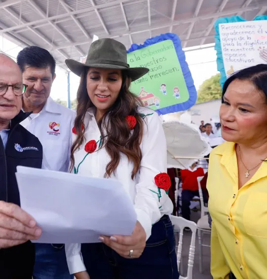 Vienen más obras y acciones para Cuerámaro: Gobernadora
