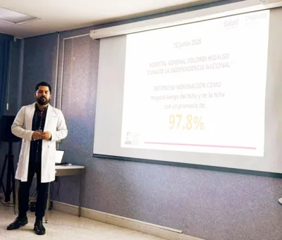 SSG integra al Hospital General de Dolores Hidalgo con la nominación “Amigo del Niño y de la Niña”