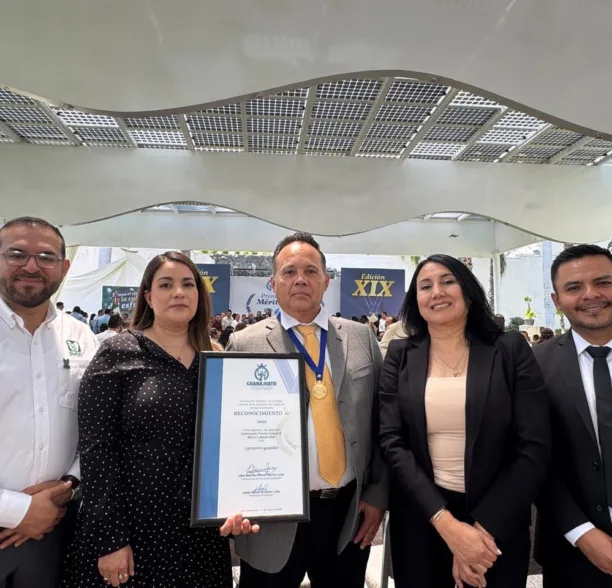 Recibe IMSS Guanajuato premio estatal al mérito laboral 2026 por proyecto de prevención de accidentes