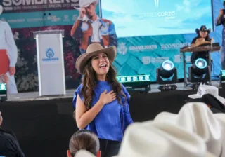 Inaugura Gobernadora la sexta Feria Nacional del Sombrero en San Francisco del Rincón
