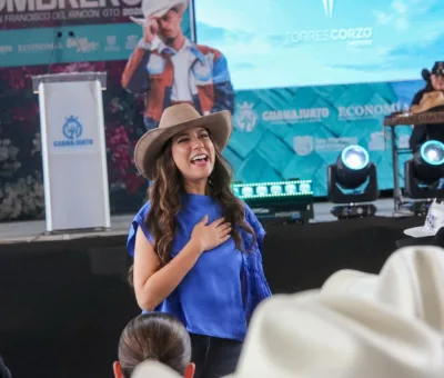 Inaugura Gobernadora la sexta Feria Nacional del Sombrero en San Francisco del Rincón