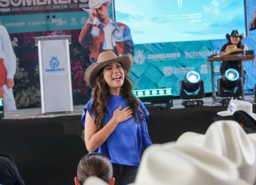 Inaugura Gobernadora la sexta Feria Nacional del Sombrero en San Francisco del Rincón